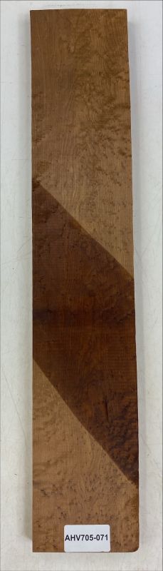 Neck Bird's Eye Maple, Choco, 729x136x22mm, Unique Piece #071